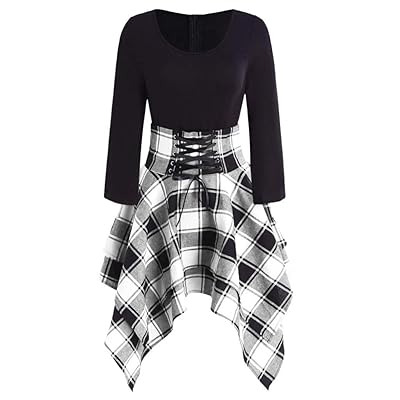 vermers Womens Lace Up Tartan Plaid Print Jamaica | Ubuy vermers Womens Lace Up Tartan Plaid Print Jamaica | Ubuy