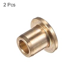 HARFINGTON 2pcs Flange Bearing Sleeve 6mm Bore 10mm