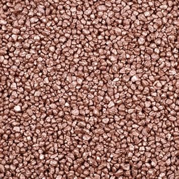 Dekogranulat / Dekosteine (2-3 mm), 1 kg, kupfer-metallic