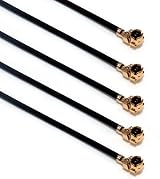 Fasizi 5pcs 433MHz 3dBi IPX Spring Antenna for Ra-02 Module Lora OLED Board view 3