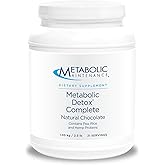Metabolic Maintenance Metabolic Detox Complete Chocolate Shake - 20 Grams Non-GMO Plant Protein, Omega-3s, Nutrients + Milk Thistle - Liver Cleanse Support Powder - (2.3 lbs / 30 Servings)