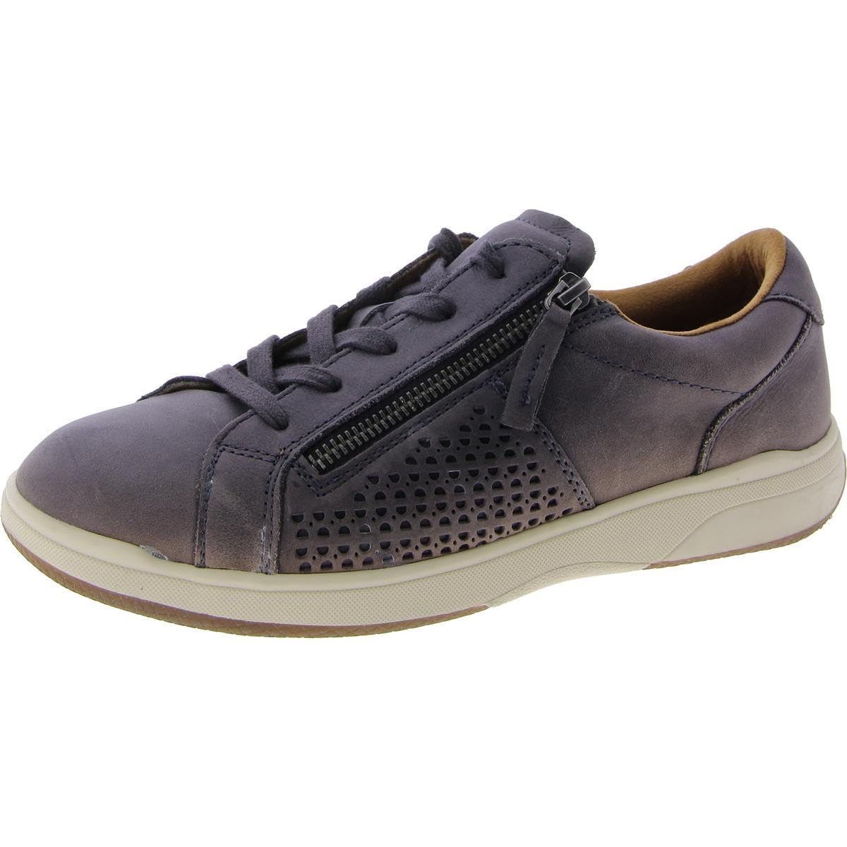 Earth Women’s Netta Lace Up Sneakers, Dark Blue 401, 8 W