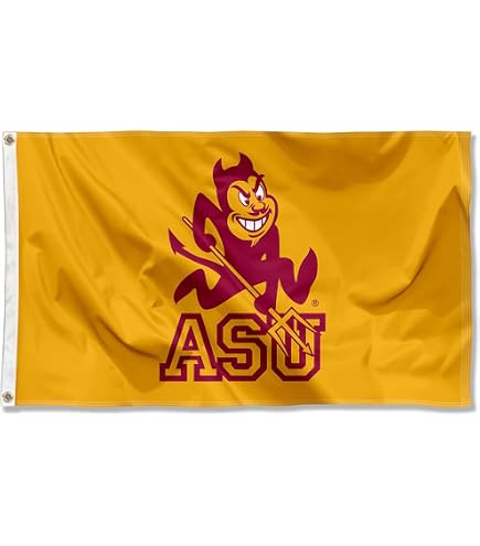Desert Cactus Arizona State Sun Devils Flag - Officially Licensed 3x5 Ft Polyester - View #11