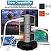 Surge Protector Power Strip, Lovin Product Safety Universal Electric Charging Station; with 10 Outlets 4 USB/Rotating Tower/ 6 feet Cord Wire Extension Power Strip Tower (10 Outlets 4 USB)