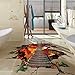 Kemilove 3D Stream Floor Wall Sticker Removable Mural Decals Vinyl Art Living Room Decor (VolcanoLand)