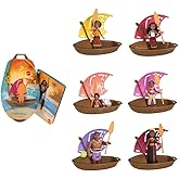 Mattel Disney Moana 2 Wayfinder Wonders Toy Set with Surprise Small Doll, Canoe & Accessory, Inspired by The Movie (Styles Ma
