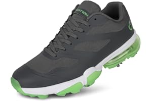 THESTRON New Men Golf Shoes 8 Spikes Professional Outdoor Golf Sport Sneaker for Men