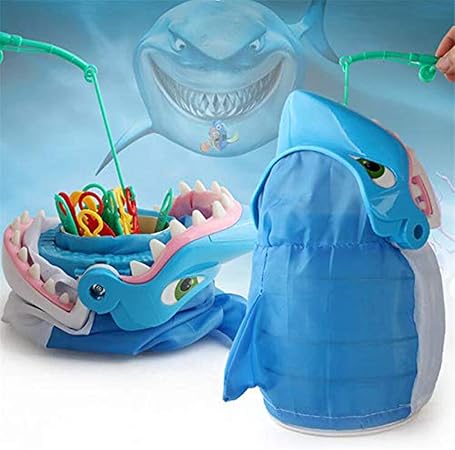 Hsjlh Jouets Peche Enfants Rotation De Jeu De Peche Electronique La Vie Marine Les Morsures De Requins Jeux De Societe Piege Pour 2 6 Ans Garcon Fille Amazon Fr Cuisine Maison