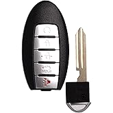 SUPALAND Remote Key Fob Replacement Fits for Nissan Altima Maxima 2016 2017 2018 Infiniti Q50 Q60 Push Start Button Smart Proximity Keyless Entry Remote Control KR5S180144014 S180144310 5 Buttons