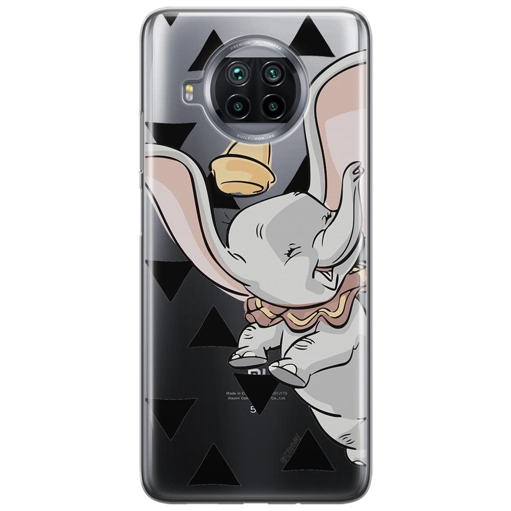 ERT GROUP mobile phone case for Xiaomi MI 10T LITE/REDMI NOTE 9 PRO 5G original and officially Licensed Disney pattern Dumbo 001 adapted to the shape of the mobile phone, partially transparent — image 1