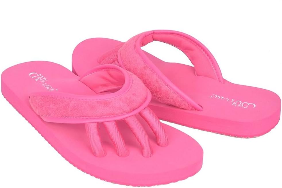 pedi flip flops with toe separators