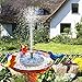 Hiluckey Solar Bird Bath Fountain Pump