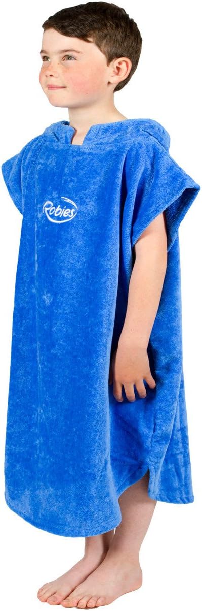 Robies Classic Kids Changing Robe 8/9 Years Blue