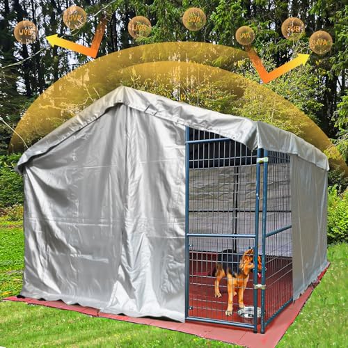 Waterproof and Heavy Duty Outdoor Polyethylene Tarpaulin 160 g/m² Frost and UV Resistant for Garden, Arbor, Camping, Furniture, Shed