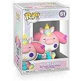 Epic Collectibles Hello Kitty and Friends - My Melody Unicorn Party Vinyl Figure Collectibles Bundle with Compatible Funko Box Pop Protector