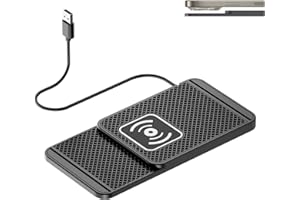 Car Charging Pad for Ford Escape Hybrid 2020 2021 2022 2023 2024 2025, Cord-Free Phone Charging Pad for Dashboard & Center Co