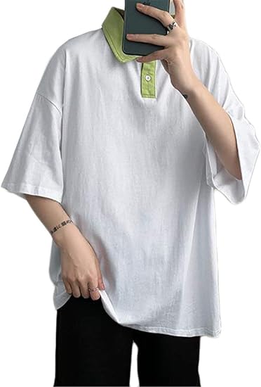Amazon ンーセンー メンズ 無地 メンズ 無地 Poloシャツ カジュアル トップス 男女兼用 カップル服 ワイシャツ 半袖 ｔシャツ 大きいサイズ ゴルフウェア 春 夏 秋 シャツ 通販