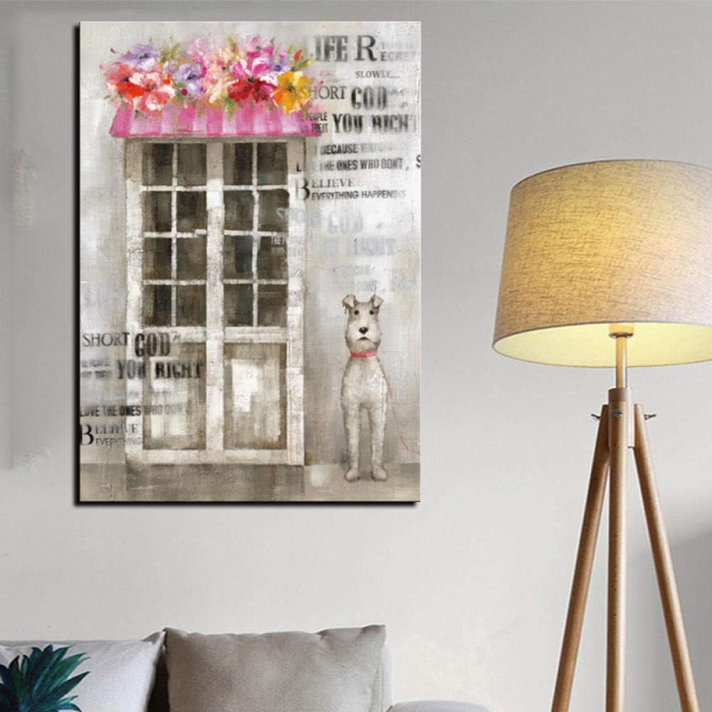 homegoods dog painting