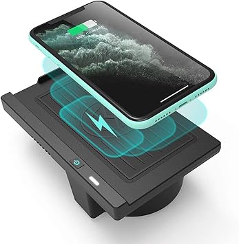 Carqiwireless Wireless Charger For Bmw X5 2014 2018 X6 2015 2019 Wireless Charging Pad For Bmw F15 F16 Accessories Amazon Ca Electronics