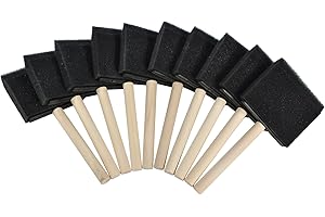 School Smart Lot de 10 brosses en mousse en forme de cale 7,6 cm