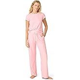 PJ Salvage womens [Amazon Exclusive] Airy Waffle Pajama 2-piece Pj Set