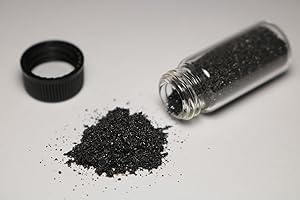 CHEMISTRY CABINET Lodestone Sand, Natural Magnet Chemistry Sample, Mineralogy Magnetic Sand, Lodestone Food !