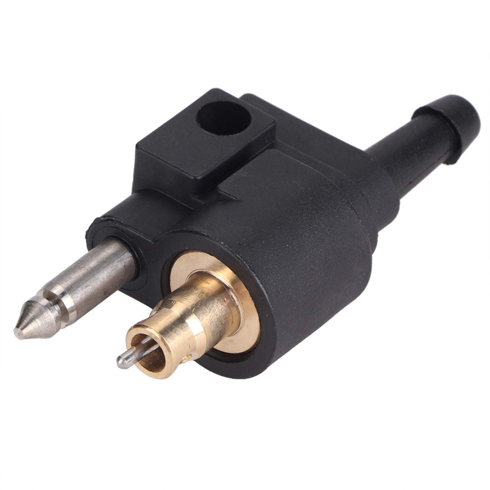 1/4 Inch Fuel Tank Male Connector Pipe Fitting Joint Fit for Outboard Motor Boat Motor Fuel Connector Pipe Joint