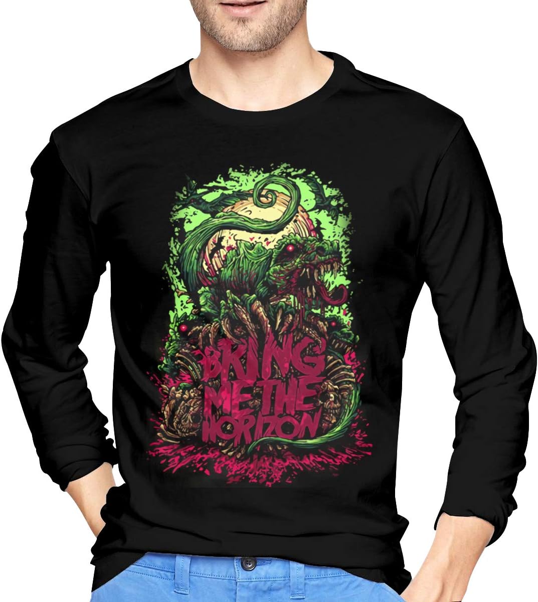 Man Bring Me The Horizon Long Sleeves Tee Shirt