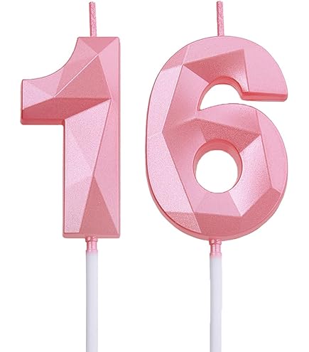 VSHILI 89th & 98th Birthday Candles - Gold Number Cake Topper Decoration For Women & Men