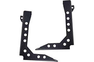Rear Bed Channel Solid Steel Support Brackets,Bed Channel Reinforcer Compatible with Toyota Tacoma 2005-2023
