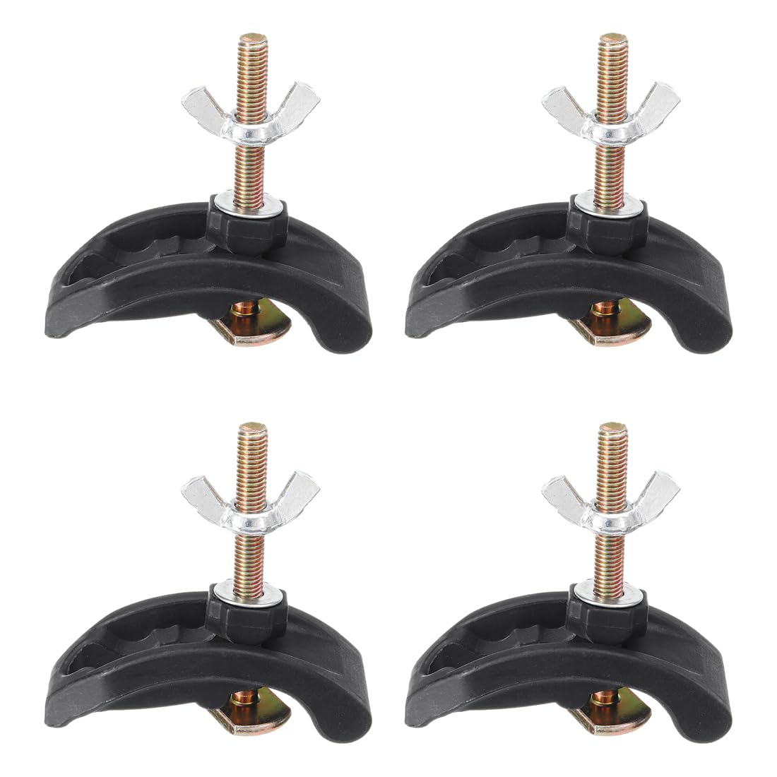 Ncheli 4pcs Press Plate Clamp for Fixture Milling Drilling Engraving Machine Plater Fixed Mold