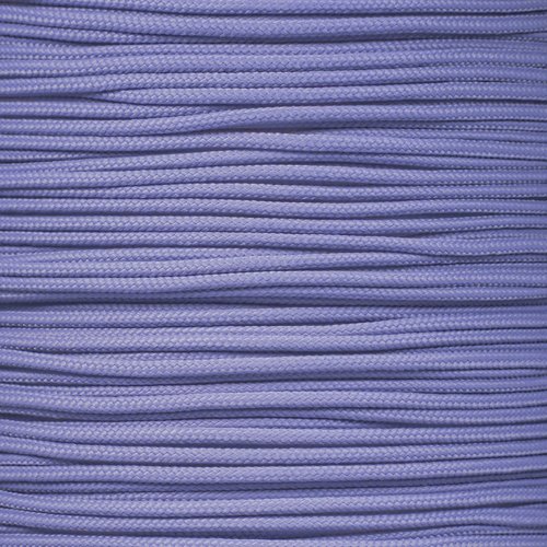PARACORD PLANET 10, 25, 50, and 100 Foot Hanks of 425 Paracord (3mm) - Made of 100% Nylon for Tactical, Crafting, Survival, General Use, and Much More (Lavender, 100 Feet) — image 1