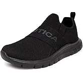 Nautica Men's Slip-On Sneakers – Casual Fashion Shoes for Walking, in Medium & Wide Widths