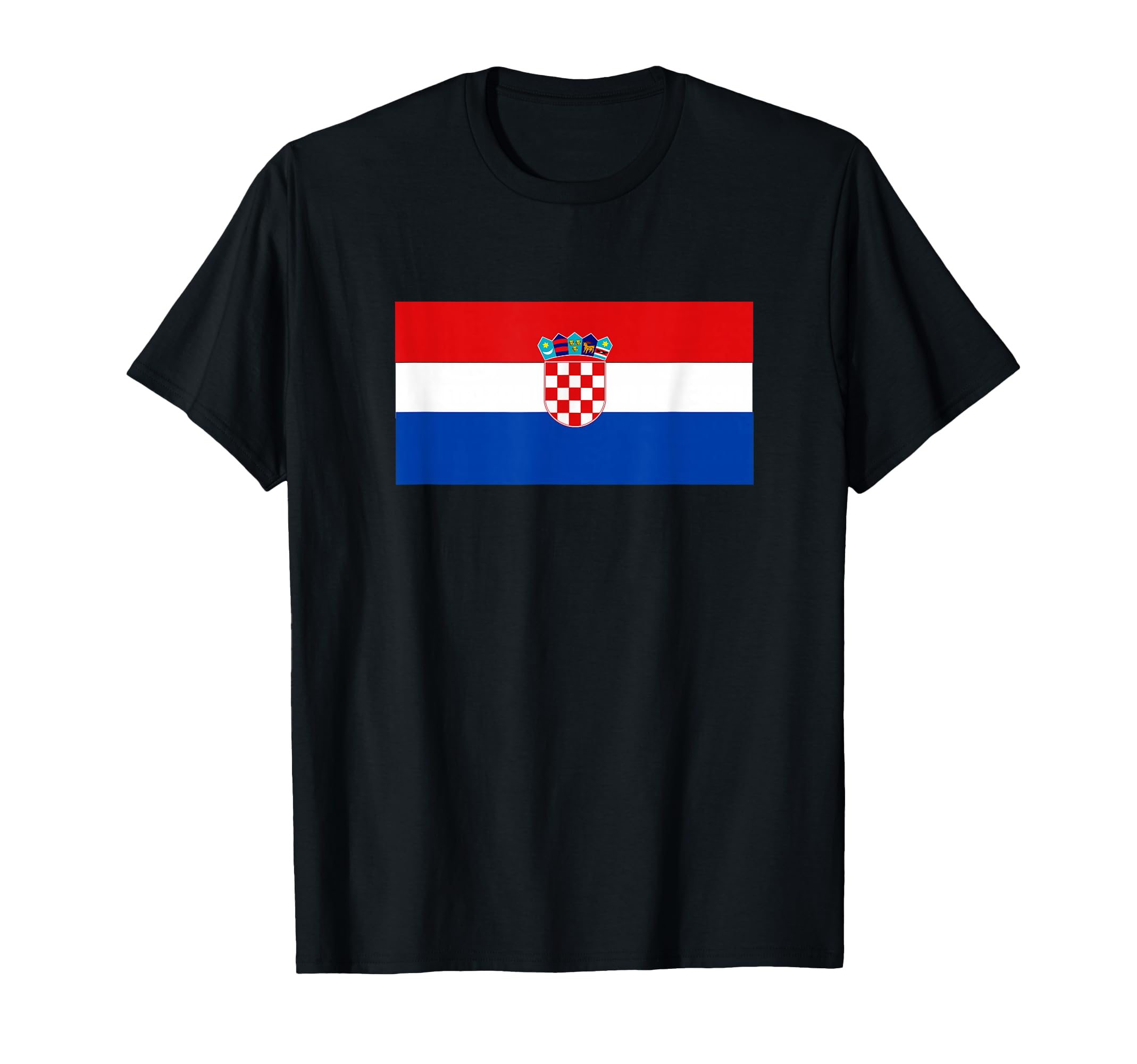 Croatia 2021 Flag Love Soccer Cool Support for T-Shirt