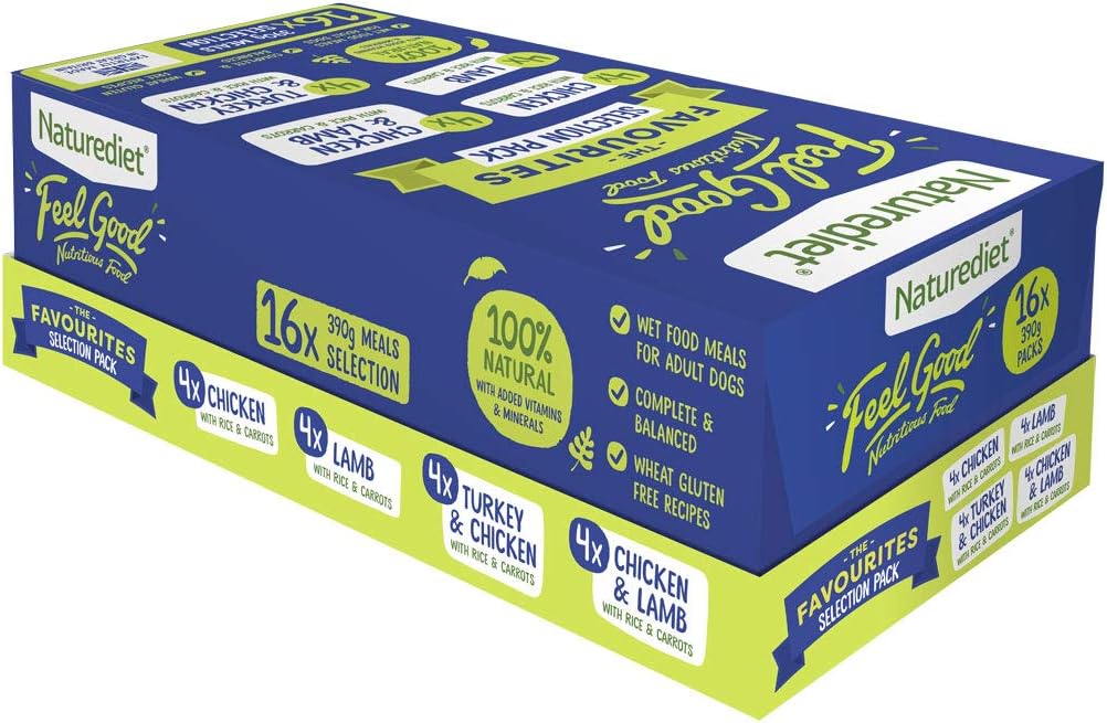 NATUREDIET Feel Good Selection Pack Complete Wet Food, 390g (Pack of 16) Packaging may vary, 390 g (Pack of 16) - Image 5