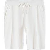 Weintee Women's Cotton Bermuda Shorts with Pockets