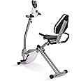 Stamina Recumbent Exercise Bike with Arm Workout - Fitness Bike with Smart Workout App - Recumbent Exercise Bike for Home Workout - Up to 250 lbs Weight Capacity