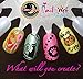 I Love My Cat Kitten Paw Prints Water Slide Nail Art Decals- Salon Quality!