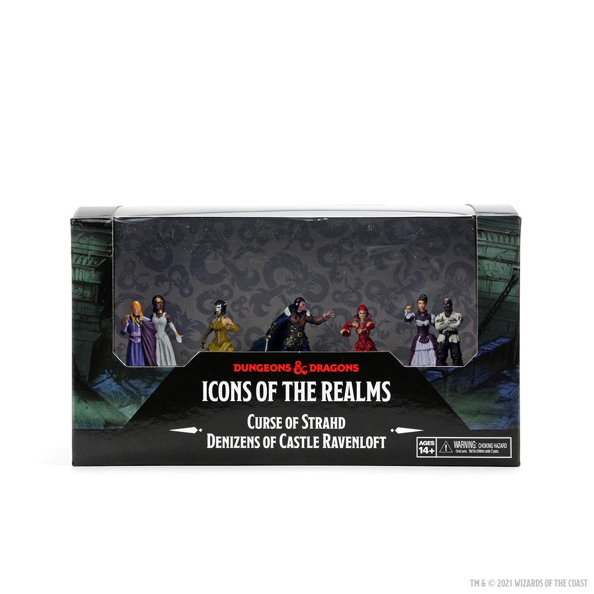 WizKids Dungeons and Dragons Icons of the Realms, Curse of Strahd - Denizens of Castle Ravenloft, DnD Miniatures