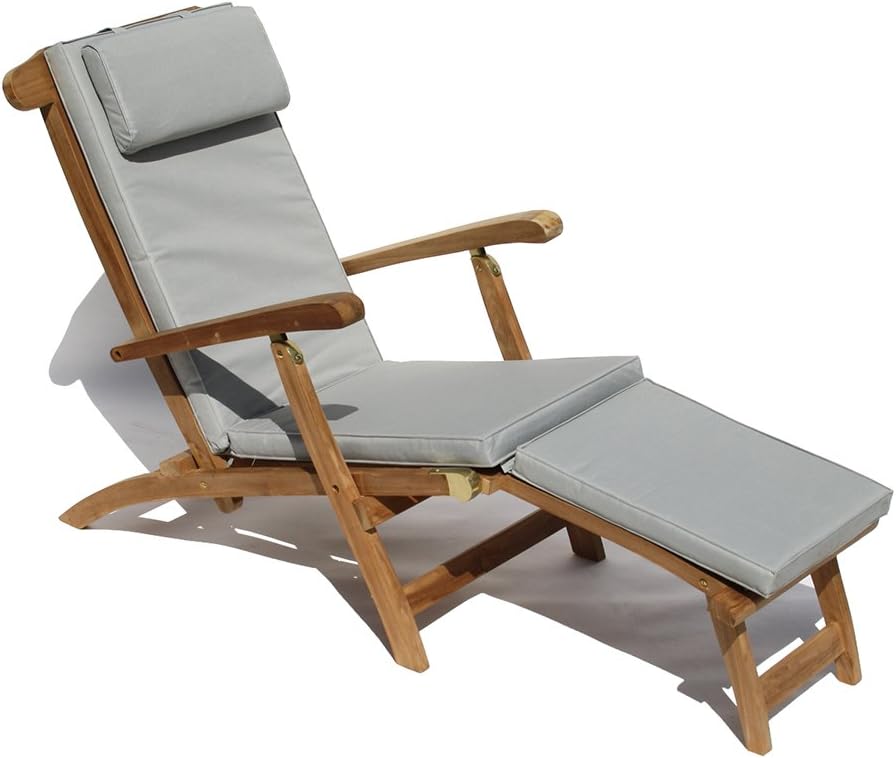 Sdraio Spiaggia Pieghevole Sdraio In Legno Pieghevole Righe Blu