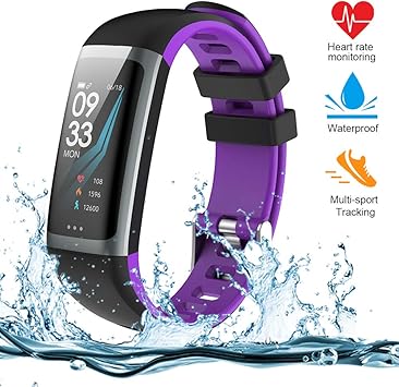 Teamyo Pulsera Actividad Inteligente Impermeable, Fitness Tracker ...