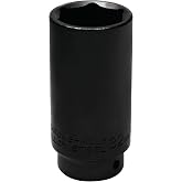Performance Tool W155 32 mm Front Wheel Drive Axle Nut Socket | Heavy-duty chrome moly alloy steel. Fits many GM, late model Honda, and Chrysler FWD vehicles