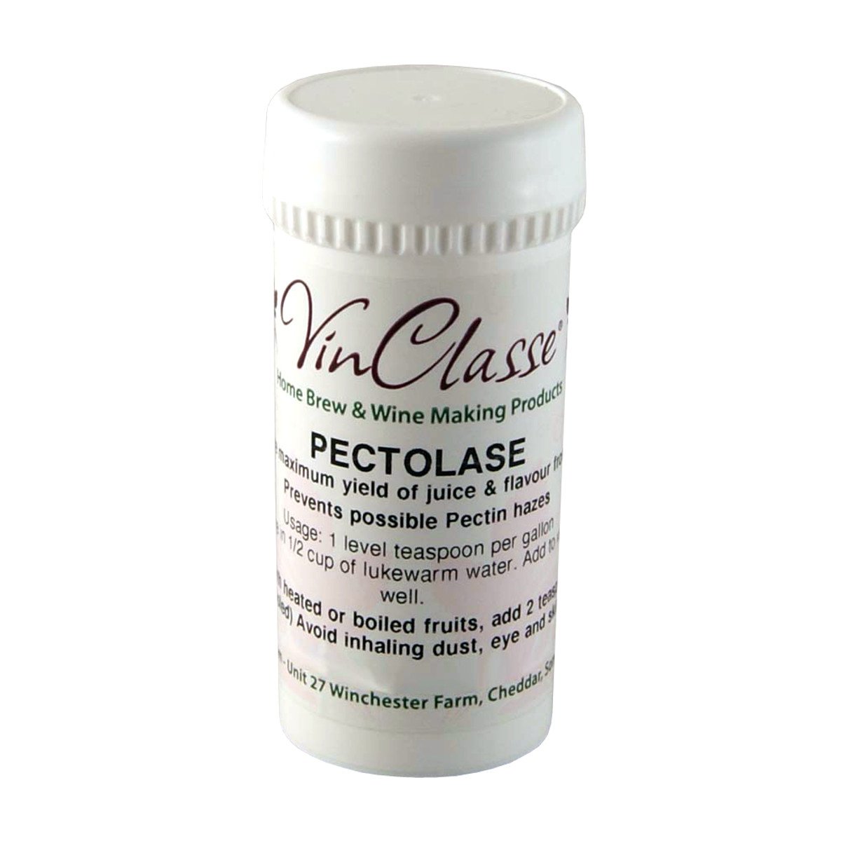 VinClasse Pectolase 32 Gram Tub