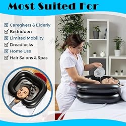Portable Inflatable Shampoo Basin - Perfect for