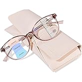 OPTOFENDY Progressive Multifocal Reading Glasses for Women Men, TR90 Blue Light Computer Readers Anti Glare/Eyestrain