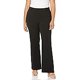 Rafaella womens Plus Size Soft Crepe Modern Fit Bootcut Dress Pants