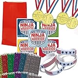 American Ninja Warrior Party Favor Set - 12 Guests