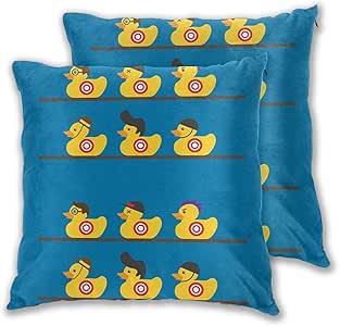 DayToy Juego de 1 Fundas de Almohada Protectores de Almohada Cuadrada