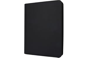 GRIN OWL GrinOwl 16 Pocket Card Binder, Fits 1216 Trading Cards 1200+ Pockets Ringless Trading Card Album Folder for TCG (Black)