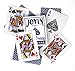 Joyin Toy 12 Decks Poker Size, Regular Index Playing Cards (6 Red/6 Blue) with Poker Chips and Dice